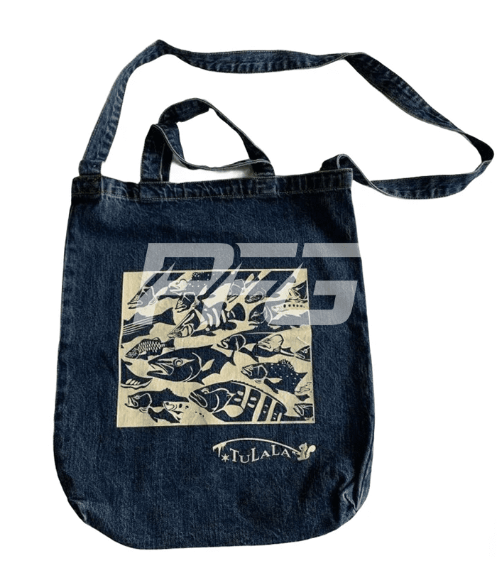 TULALA Denim Shopping Bag