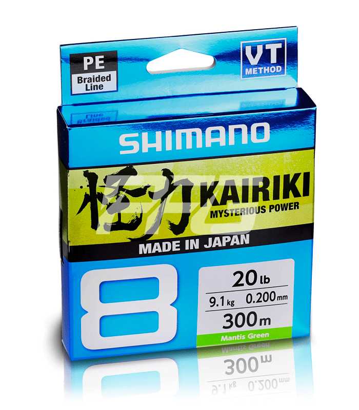 Shimano Kairiki 8 Braid Mantis Green